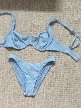 Summerful (Everthing But Water brand) Two-Piece Terry Bikini